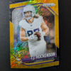 2025 Panini Prizm TJ Hockenson Gold /10 Shimmer Bookend