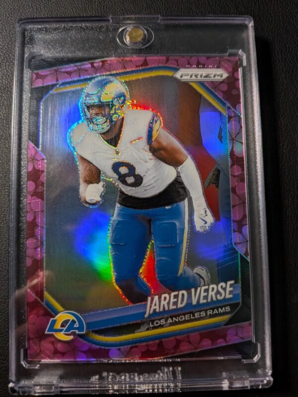 2025 Panini Prizm JARED VERSE  /8 Plum Blossom -  Rare SSP - Browns  - Clean