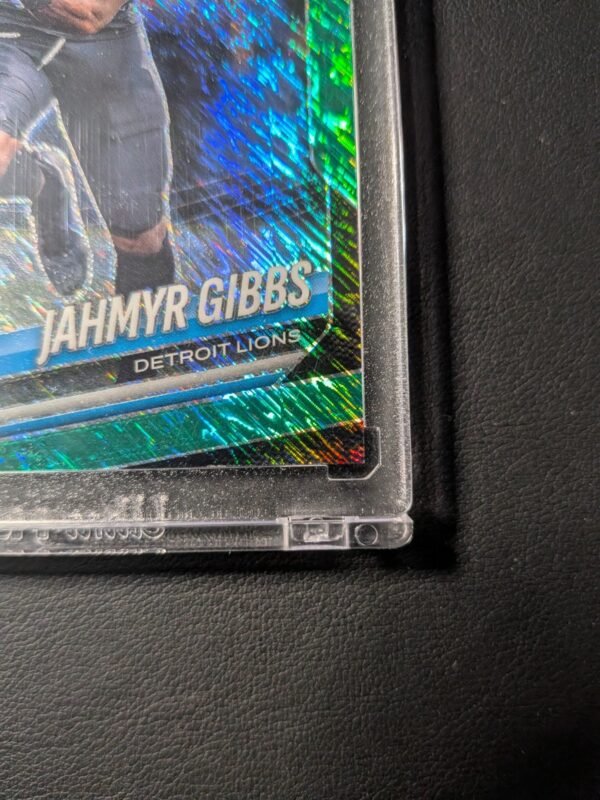 2025 Panini Prizm Jahmyr Gibbs #74 Green Shimmer Prizm /5... Only one on ebay.