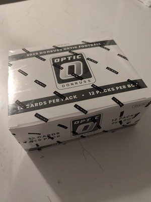 2025 PANINI DONRUSS OPTIC FOOTBALL JUMBO VALUE 12-PACK BOX